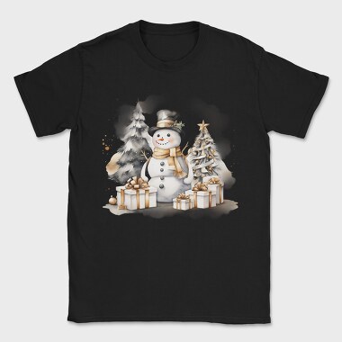 Christmas Snowman Friend, Tricou Barbati (Unisex)