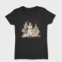 Christmas Snowman Friend, Tricou Femei