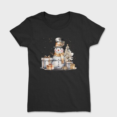 Christmas Snowman Gifts, Tricou Femei