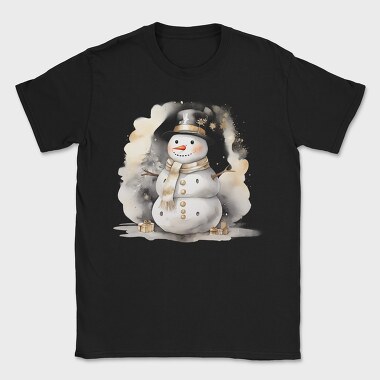 Christmas Snowman Icon, Tricou Barbati (Unisex)