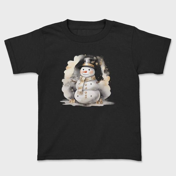 Christmas Snowman Icon, Tricou Copii