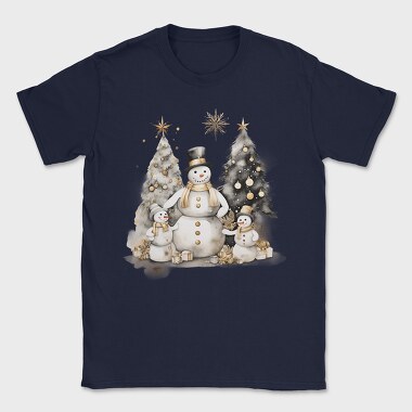 Christmas Snowman Party, Tricou Barbati (Unisex)