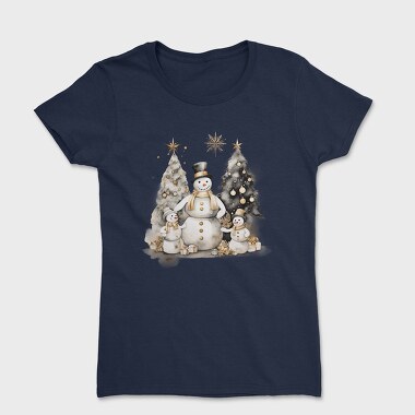 Christmas Snowman Party, Tricou Femei