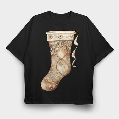 Christmas Stocking Gems, Tricou Oversize Barbati (Unisex)