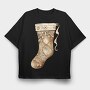 Christmas Stocking Gems, Tricou Oversize Barbati (Unisex)