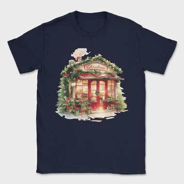 Christmas Storefront, Tricou Barbati (Unisex)