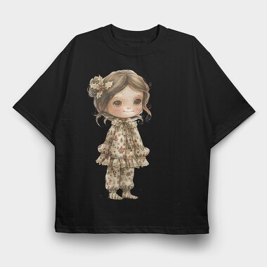 Christmas Tale Pink, Tricou Oversize Barbati (Unisex)