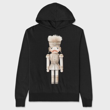 Christmas Toy Soldier, Hanorac Oversize Barbati (Unisex)