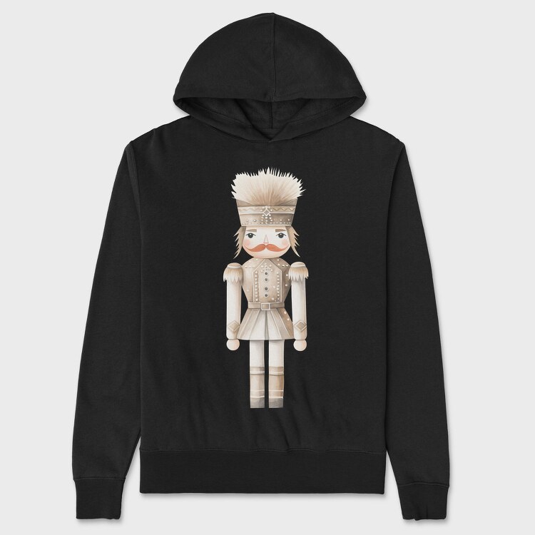 Christmas Toy Soldier, Hanorac Oversize Barbati (Unisex)