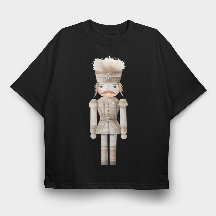 Christmas Toy Soldier, Tricou Oversize Barbati (Unisex)