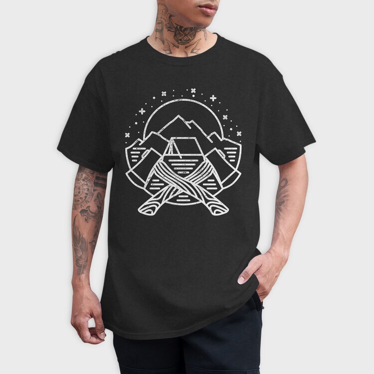 Solar Eclipse, Tricou Barbati (Unisex)