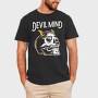 Devil Mind Cat, Tricou Barbati (Unisex)