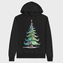 Christmas Tree Candy, Hanorac Oversize Barbati (Unisex)