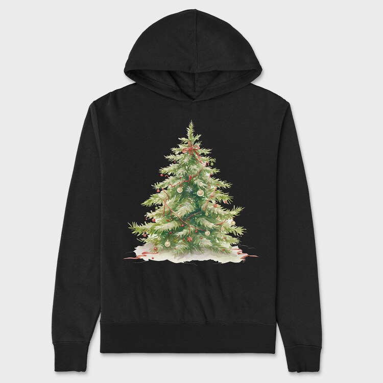 Christmas Tree Decor, Hanorac Oversize Barbati (Unisex)