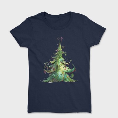 Christmas Tree Decorations, Tricou Femei