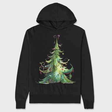 Christmas Tree Decorations, Hanorac Oversize Barbati (Unisex)