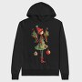 Christmas Tree Fairy, Hanorac Oversize Barbati (Unisex)