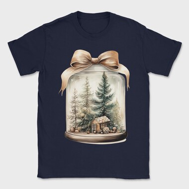 Christmas Tree In Jar, Tricou Barbati (Unisex)