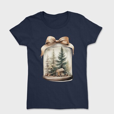 Christmas Tree In Jar, Tricou Femei