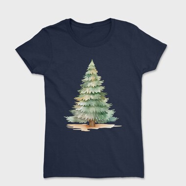 Christmas Tree Nature, Tricou Femei