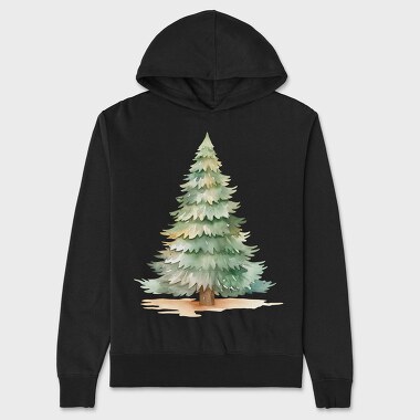 Christmas Tree Nature, Hanorac Oversize Barbati (Unisex)