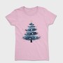 Christmas Tree Navy Blue, Tricou Femei