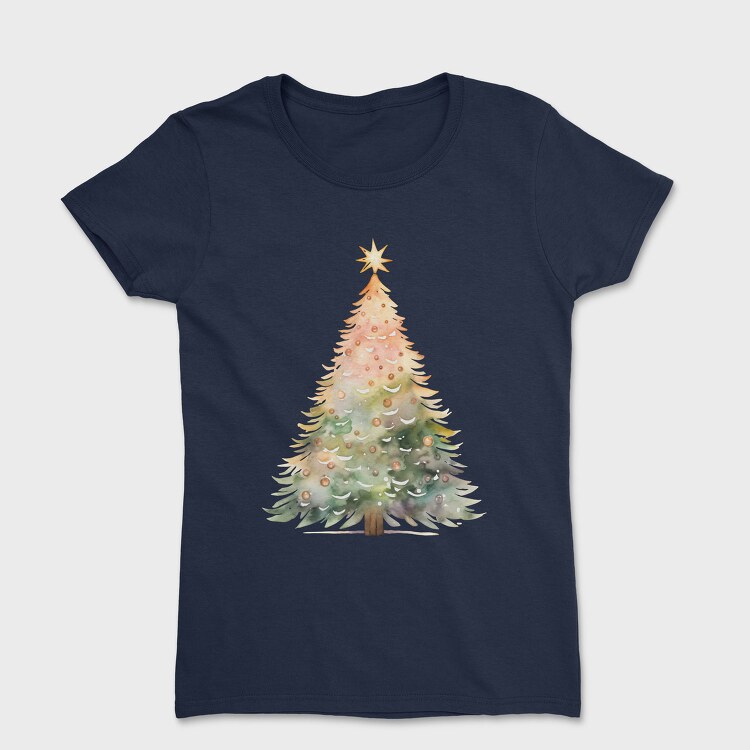 Christmas Tree Ornament, Tricou Femei