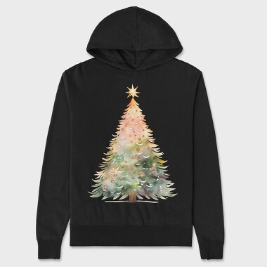 Christmas Tree Ornament, Hanorac Oversize Barbati (Unisex)