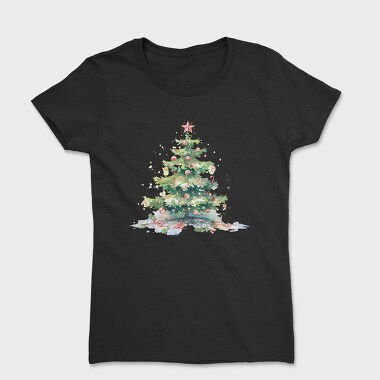 Christmas Tree Ornaments, Tricou Femei
