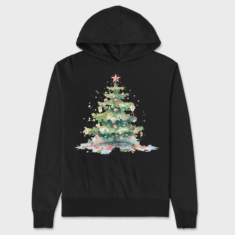 Christmas Tree Ornaments, Hanorac Oversize Barbati (Unisex)