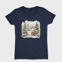 Christmas Tree Sleigh, Tricou Femei