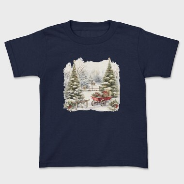 Christmas Tree Sleigh, Tricou Copii