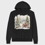 Christmas Tree Sleigh, Hanorac Oversize Barbati (Unisex)