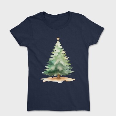 Christmas Tree Snowfall, Tricou Femei