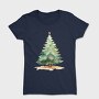 Christmas Tree Snowfall, Tricou Femei
