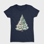Christmas Tree Snowy, Tricou Femei