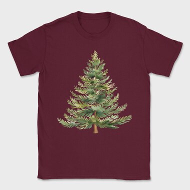 Christmas Tree Woodland, Tricou Barbati (Unisex)