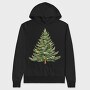 Christmas Tree Woodland, Hanorac Oversize Barbati (Unisex)