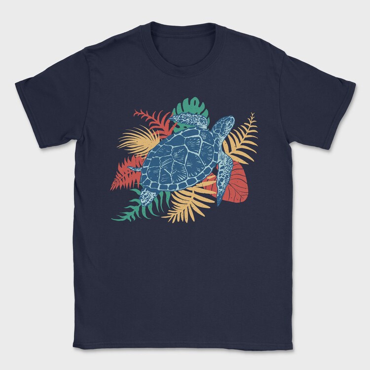 Tropical Turtle, Tricou Barbati (Unisex)