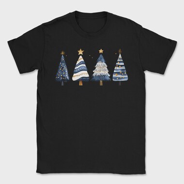 Christmas Trees Serenity, Tricou Barbati (Unisex)