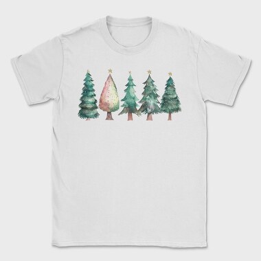 Christmas Trees Sublimation, Tricou Barbati (Unisex)