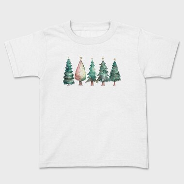 Christmas Trees Sublimation, Tricou Copii