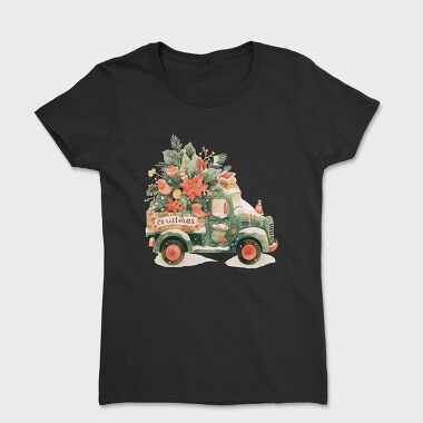 Christmas Truck Gingerbread, Tricou Femei