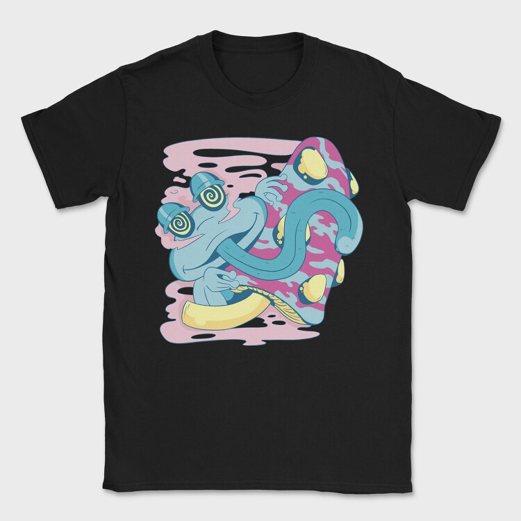 Trippy Frog, Tricou Barbati (Unisex)