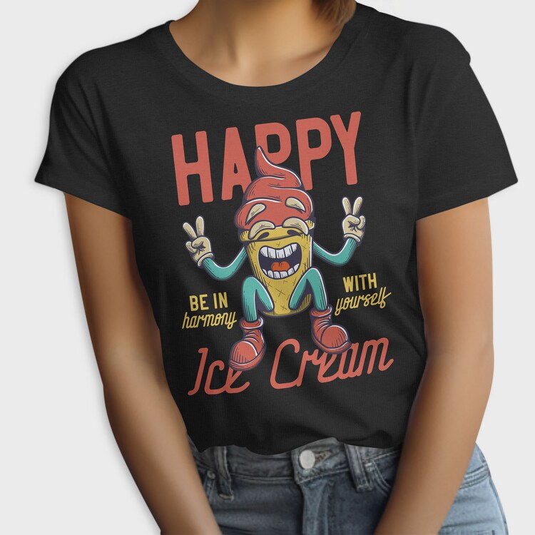 Ice Cream Peace, Tricou Femei