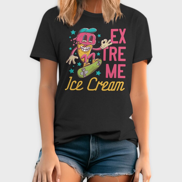 Ice Cream Skate Ok, Tricou Barbati (Unisex)