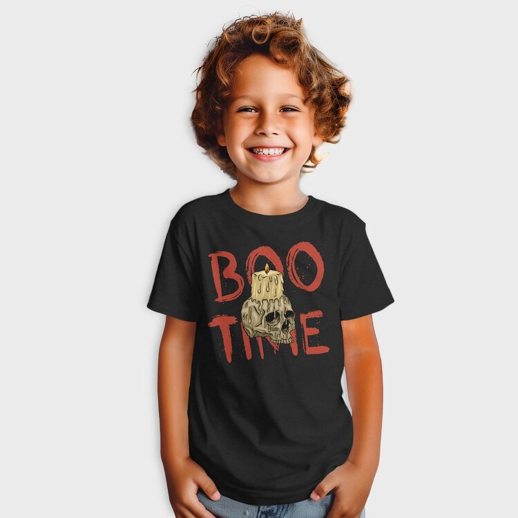 Boo Time Skull, Tricou Copii