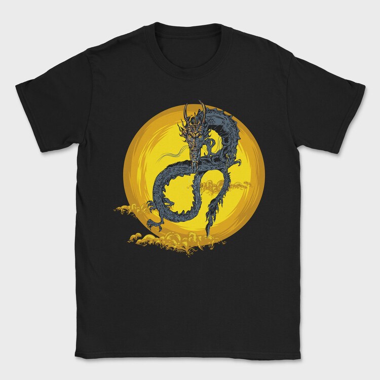 Dragon Sun Storm, Tricou Barbati (Unisex)