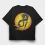 Dragon Sun Storm, Tricou Oversize Barbati (Unisex)