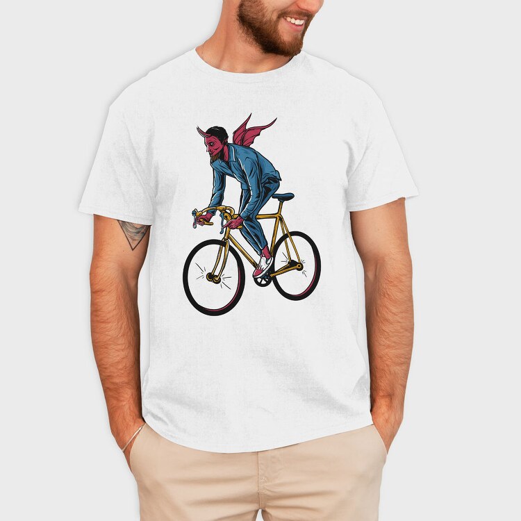 Devils Ride, Tricou Barbati (Unisex)